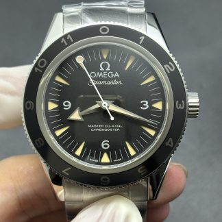 Omega Seamaster 300 Black Dial Stainless Steel