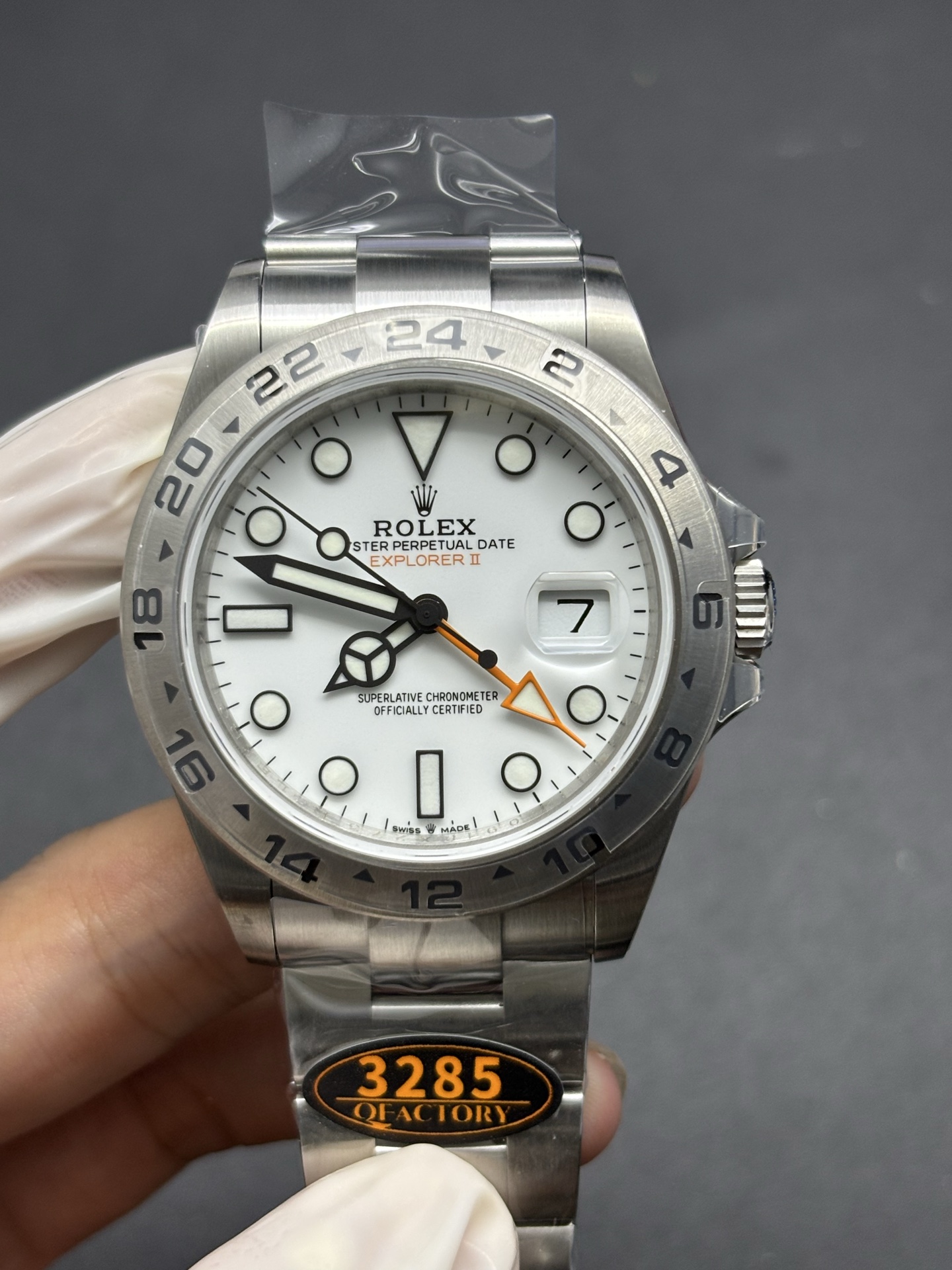 Rolex Explorer II 42mm White Dial Stainless Steel