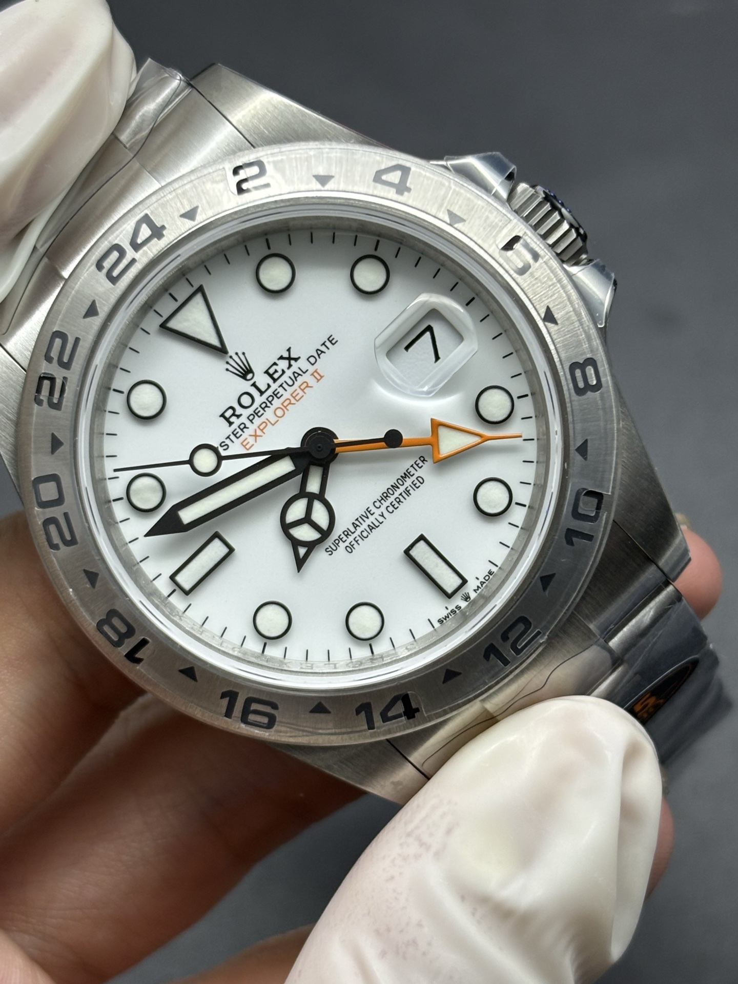Rolex Explorer II 42mm White Dial Stainless Steel