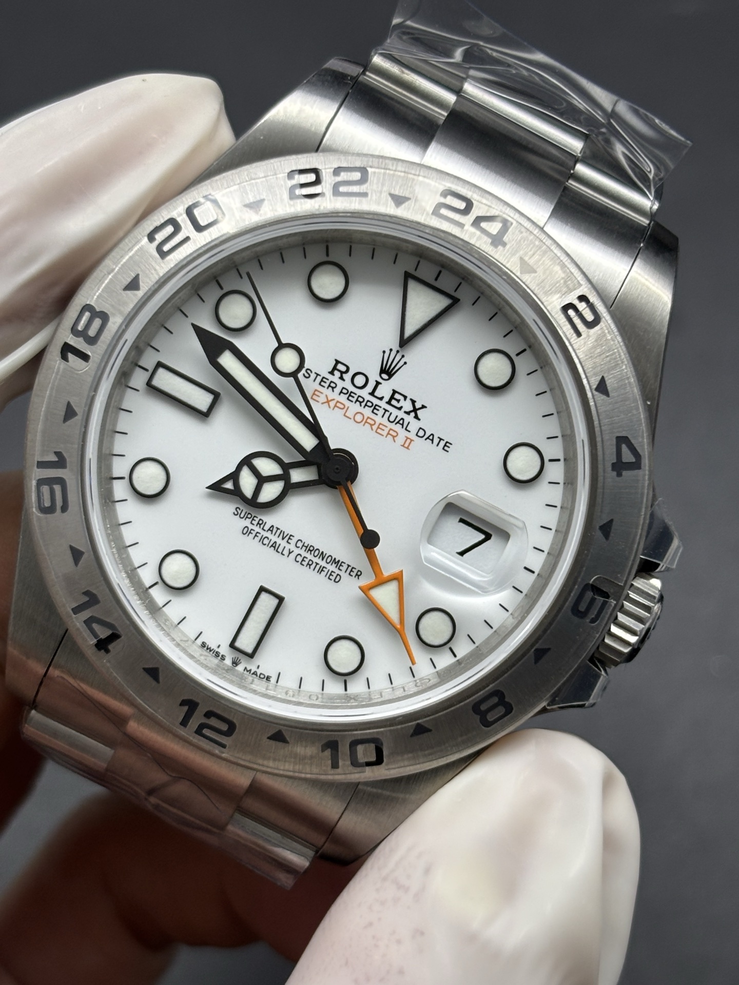 Rolex Explorer II 42mm White Dial Stainless Steel