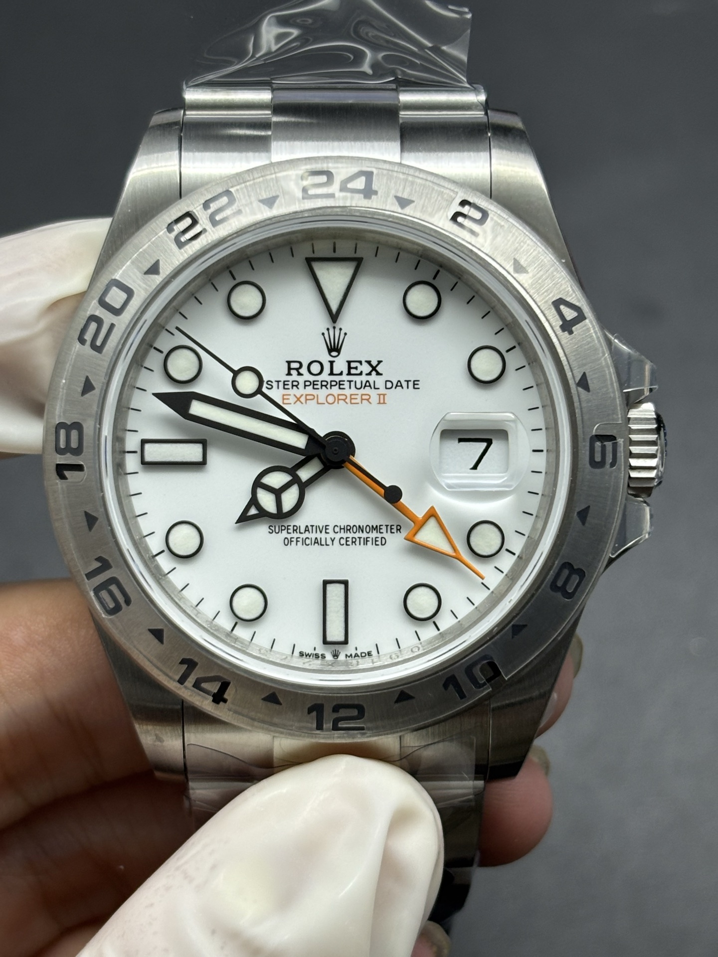 Rolex Explorer II 42mm White Dial Stainless Steel
