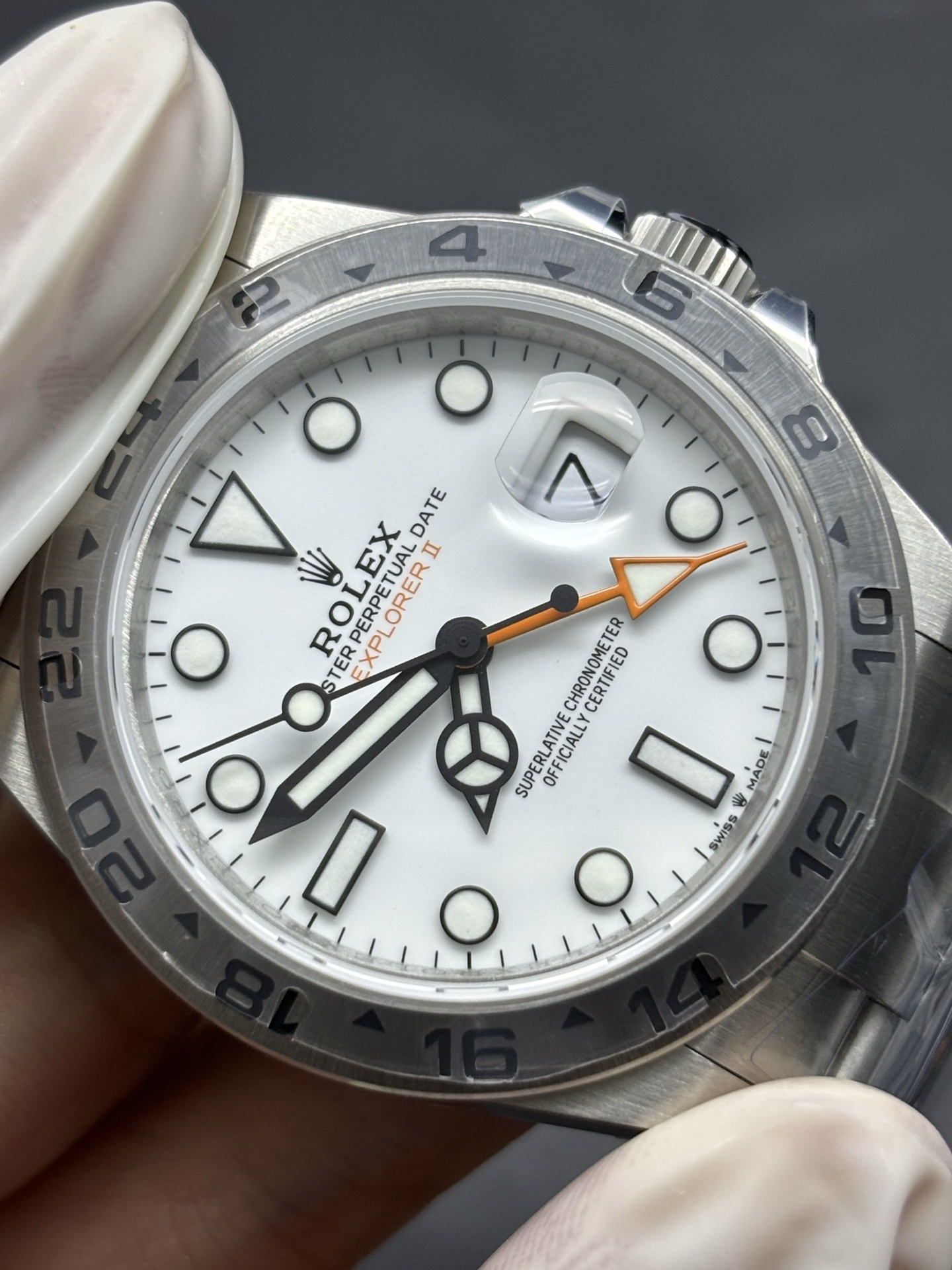 Rolex Explorer II 42mm White Dial Stainless Steel