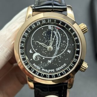 Patek Philippe Celestial Black Dial Rose Gold