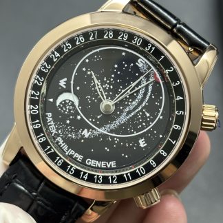 Patek Philippe Celestial Black Dial Rose Gold