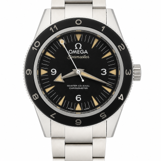 Omega Seamaster 300 Black Dial Stainless Steel