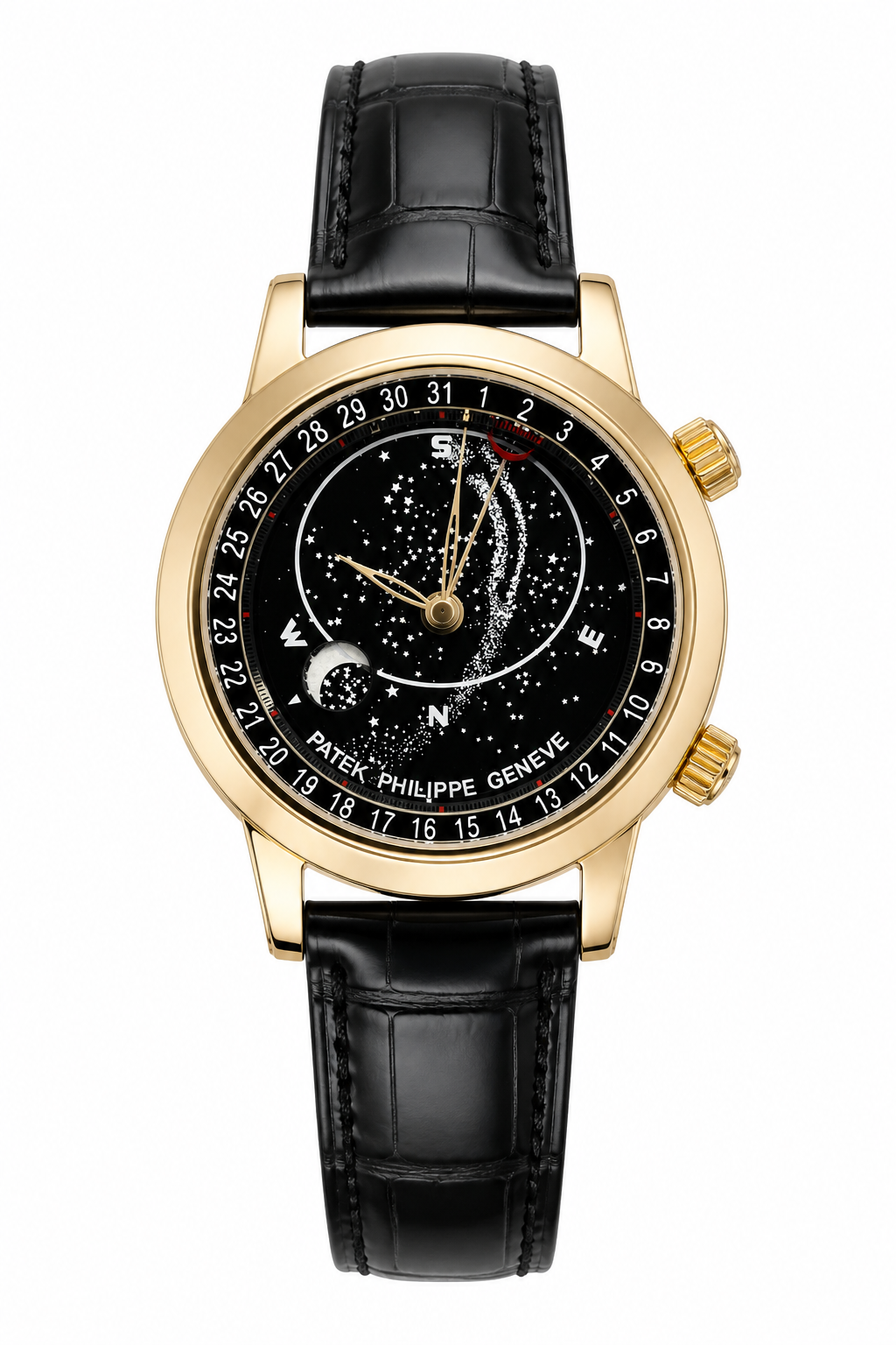 Patek Philippe Celestial Black Dial Rose Gold