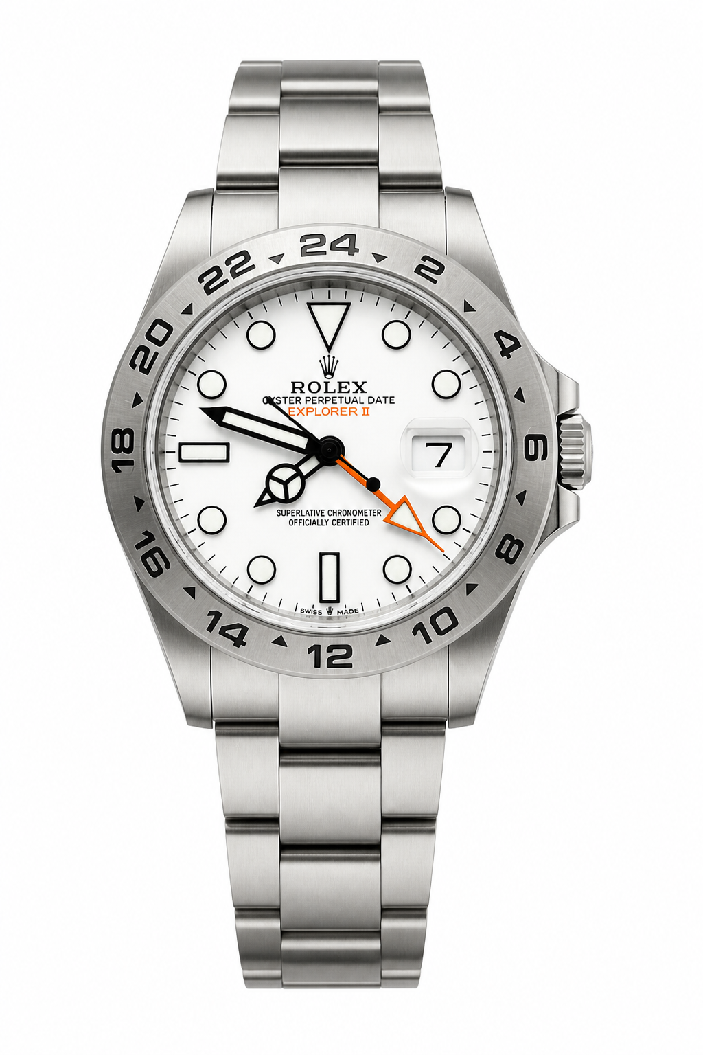 Rolex Explorer II 42mm White Dial Stainless Steel